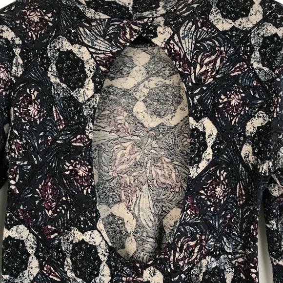 Free People Jersey Annabelle Printed Tunic Dress - Picture 5 of 7